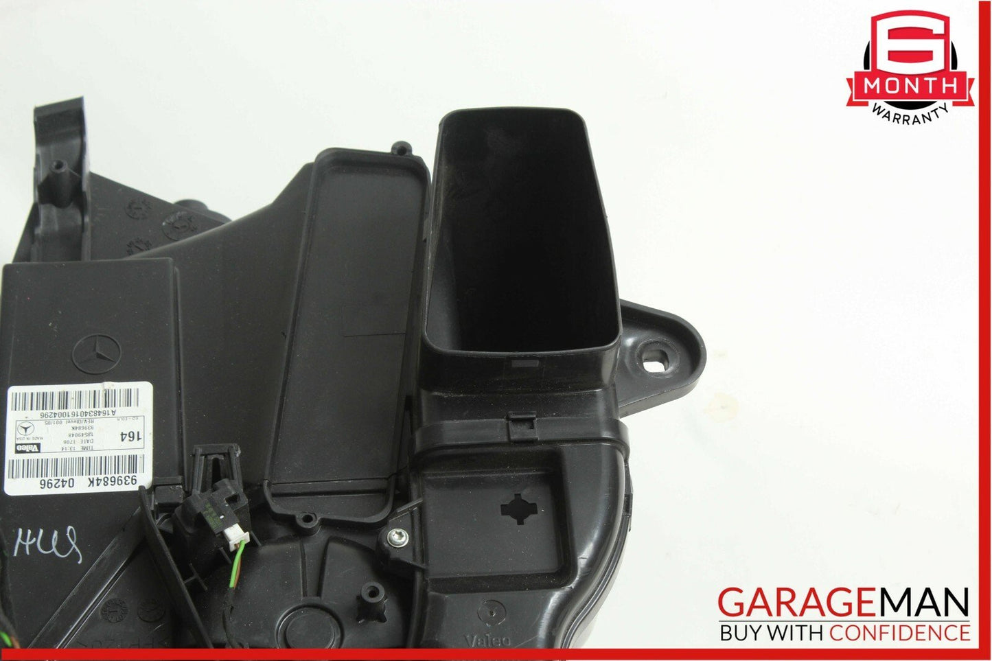 06-12 Mercedes X164 GL450 Rear A/C Heater Climate Control Blower Motor Assembly