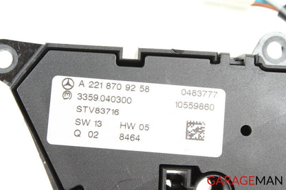 07-13 MERCEDES W221 S550 CL550 FRONT LEFT SEAT CONTROL MEMORY SWITCH Q02 OEM