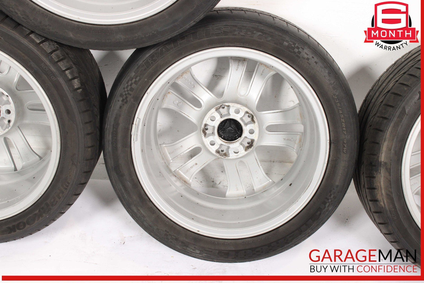 10-11 Mercedes W207 E350 E550 Complete Wheel Tire Rim Set of 4 Pc R17 OEM