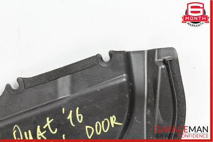 14-18 Maserati Quattroporte Front Left Side Door Central Reinforcement Trim OEM