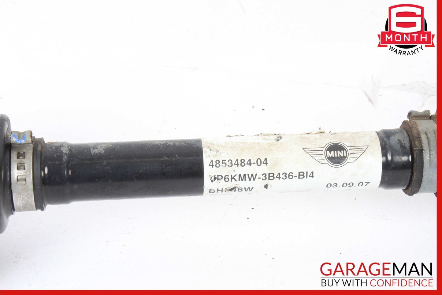 07-15 MINI COOPER FRONT RIGHT PASSENGER SIDE CV AXLE SHAFT 4853484