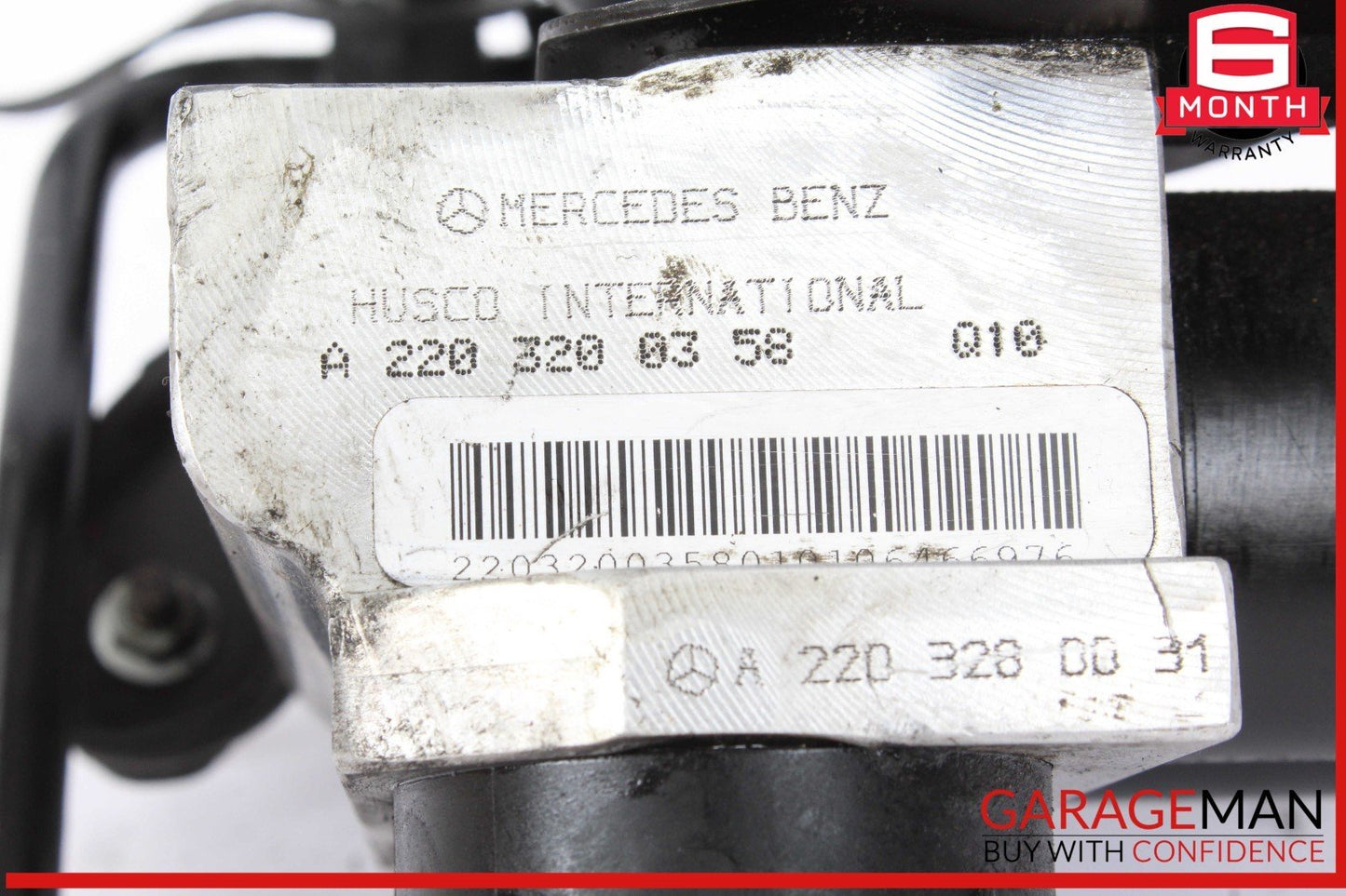 00-06 Mercedes R230 SL500 Front ABC Hydraulic Valve Block Suspension Pump OEM