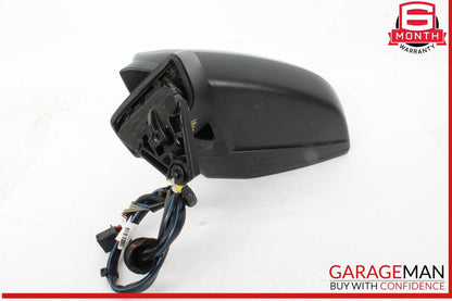 17-19 Audi Q7 Front Left Driver Side Door Rear View Mirror White 4M1857409AG OEM