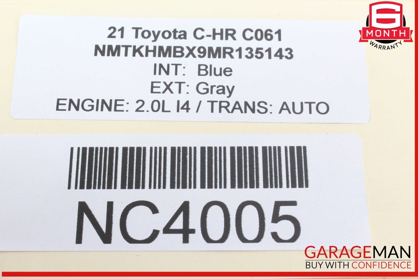 20-22 Toyota C-HR Rear Left or Rear Right Side Blind Spot Radar Sensor Module