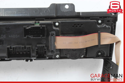 07-13 BMW X5 X6 HVAC HEATER AC CLIMATE CONTROL SWITCH PANEL W/ TRIM OEM