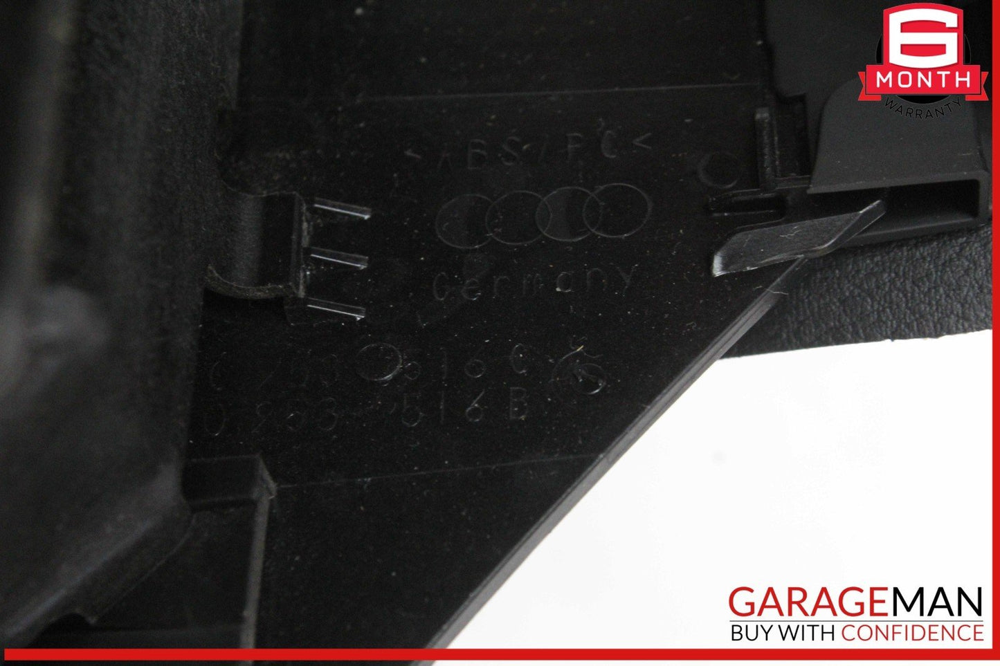 09-17 Audi Q5 SQ5 S4 S5 Steering Column Cover Trim Panel Black 8R1858345A OEM
