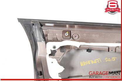 14-22 Maserati Quattroporte S M156 Front Left Driver Side Door Shell OEM