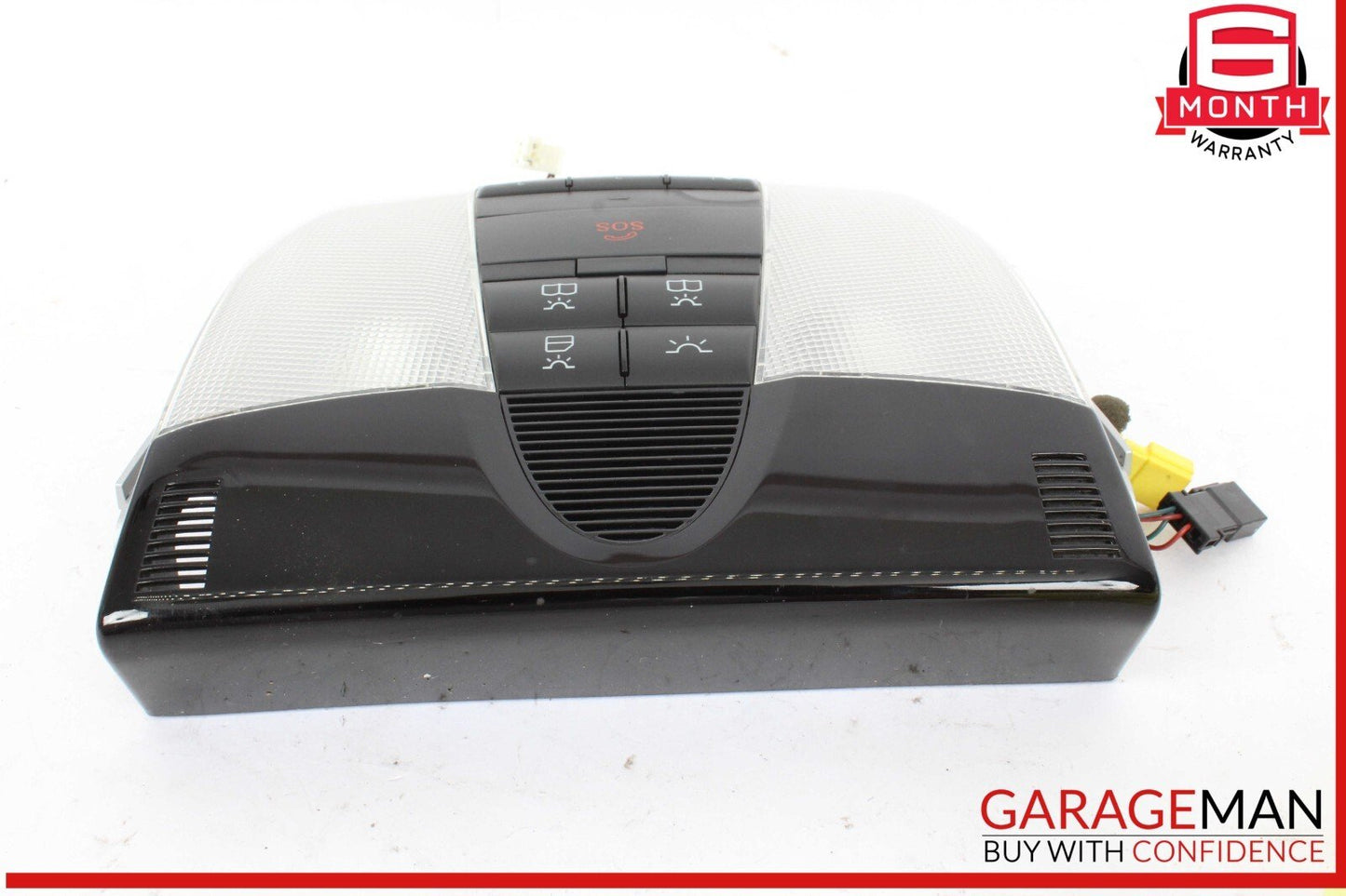 05-11 Mercedes R171 SLK350 SLK280 Overhead Reading Dome Light Lamp Black OEM