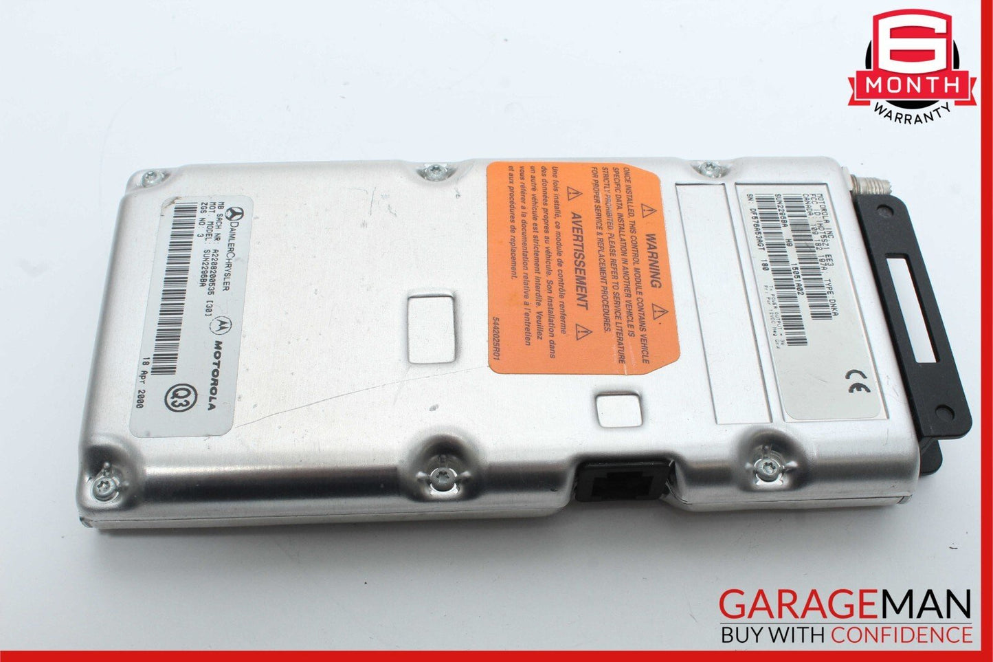 00-06 Mercedes W220 S500 CL500 Voice Command Control Module 2208200535 OEM