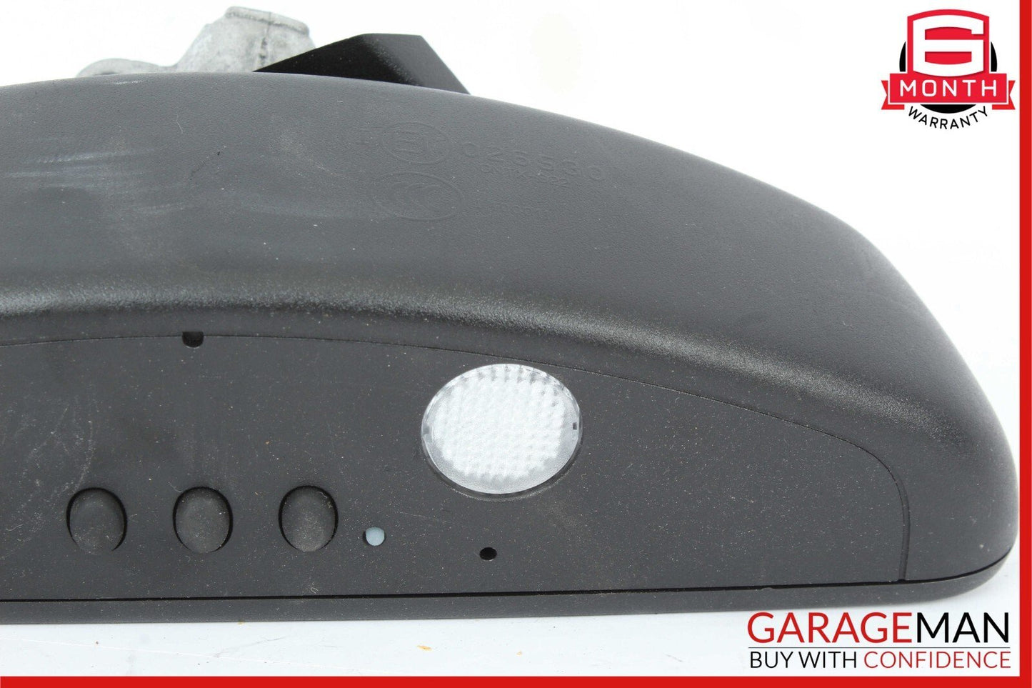 10-16 Mercedes W204 C250 E250 E550 Front Top Upper Rear View Mirror Black OEM