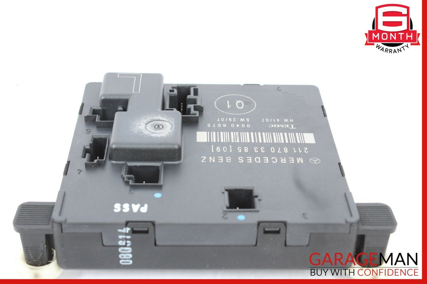 07-09 Mercedes W211 E350 E63 AMG Rear Left Driver Side Door Control Module OEM