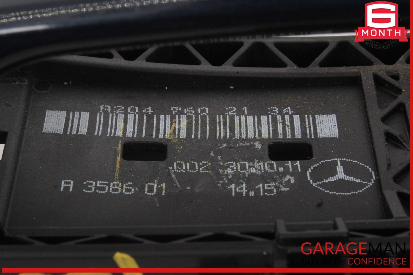 12-14 Mercedes W204 C250 C300 C350 Rear Left Side Exterior Door Handle OEM