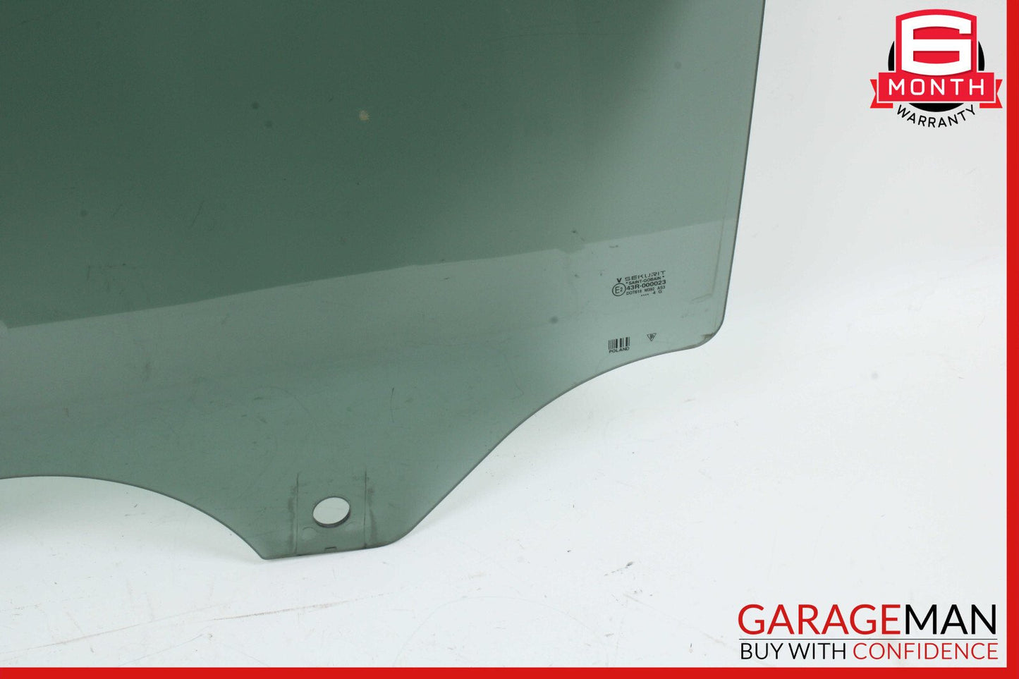 03-06 Porsche Cayenne 955 Rear Left Driver Side Door Window Auto Glass OEM