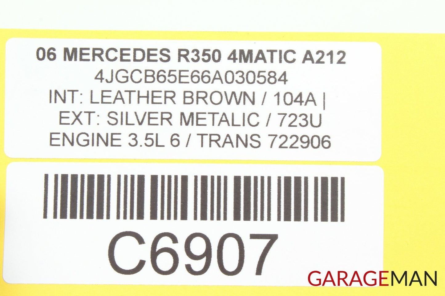 06-09 Mercedes W251 R350 Petrol Purge Vacuum Valve Solenoid 5460137 OEM