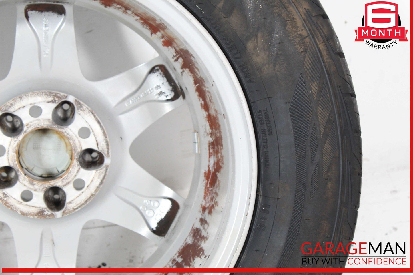 98-05 Mercedes W163 ML500 ML430 8.5 X 17 17" Wheel Tire Rim 1634012702 OEM