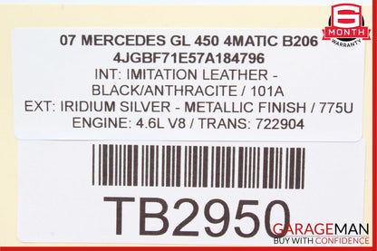06-12 Mercedes X164 GL450 CLS550 SL550 TPMS Tire Pressure Antenna 0018277201 OEM