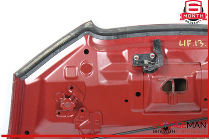 13-17 Nissan Leaf Front Hood Bonnet Panel Assembly Red OEM