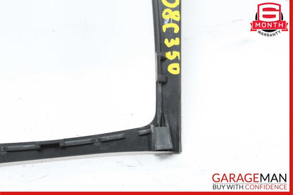 08-14 Mercedes W204 C350 Center Console Gear Shifter Trim Cover Panel Bezel Wood
