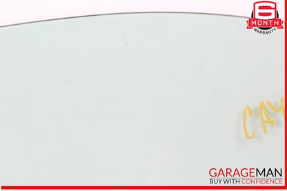 11-18 Porsche Cayenne 958 Front Left Driver Side Door Window Glass OEM
