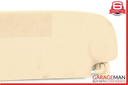 07-13 Mercedes W221 S550 S65 AMG Front Right Side Sun Visor Shade Suede Brown