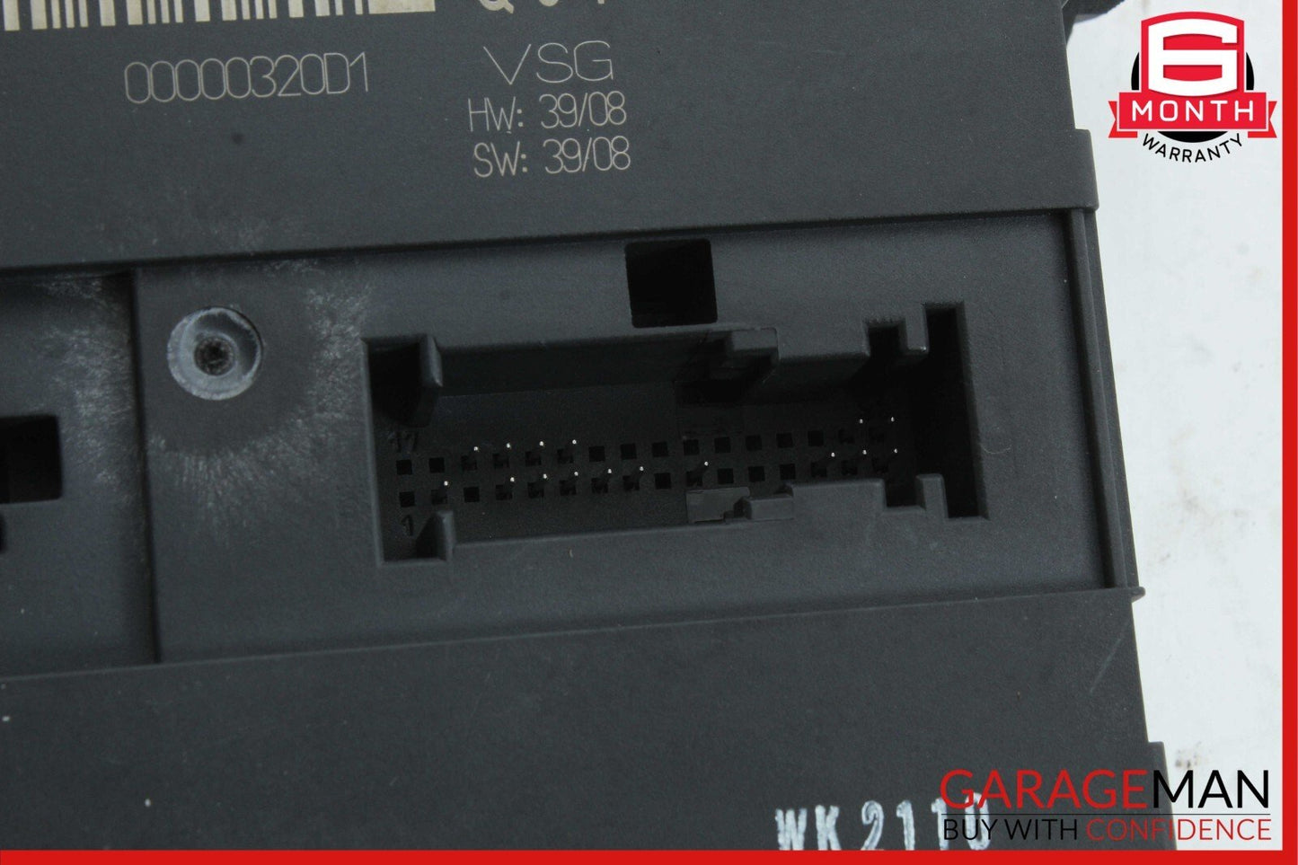 09-11 Mercedes R171 SLK300 Convertible Top Roof Control Module Unit