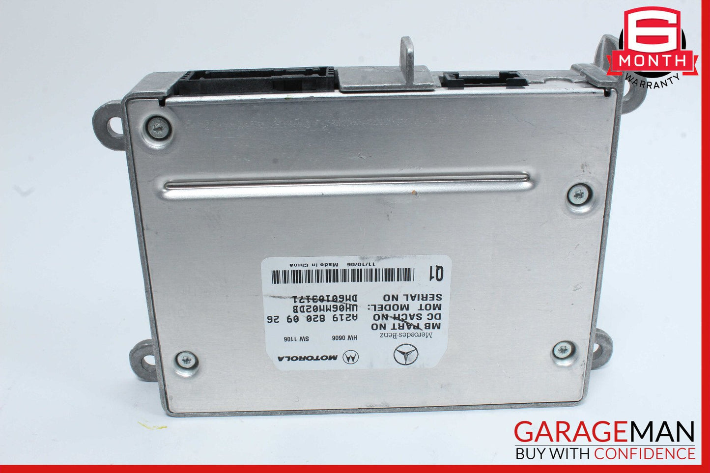 06-12 Mercedes X164 GL450 E350 Communication Control Module 2198200926 OEM