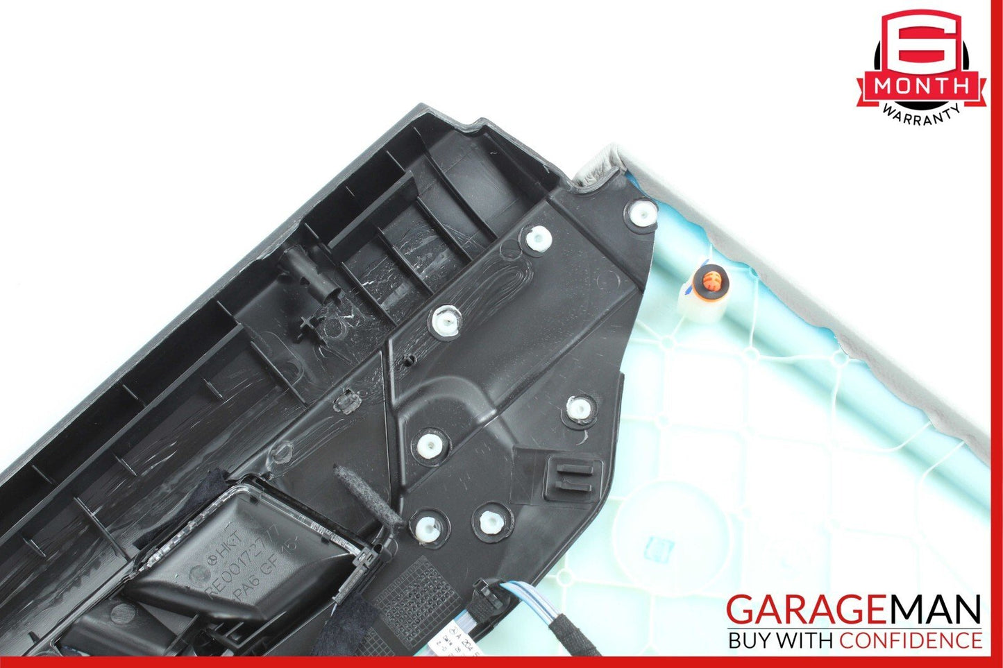 08-14 Mercedes W204 C250 Sedan Rear Right Interior Door Panel Cover Black Grey