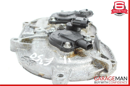 06-13 Mercedes W212 E350 S550 Front Right Engine Timing Chain Cover Plate OEM