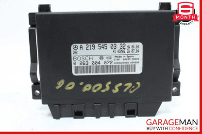06-08 Mercedes W219 CLS500 Parktronic Control Module PDC 2195450332 OEM