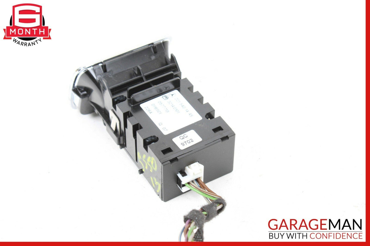 07-13 Mercedes W221 S550 CL550 Electronic Parking Button Switch Q07 OEM