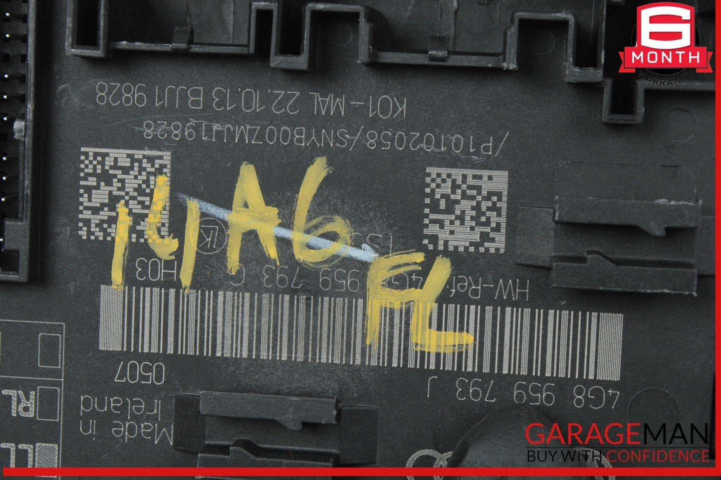 12-18 Audi A6 A7 Front Left Driver Side Door Control Module Unit 4G8959793J OEM