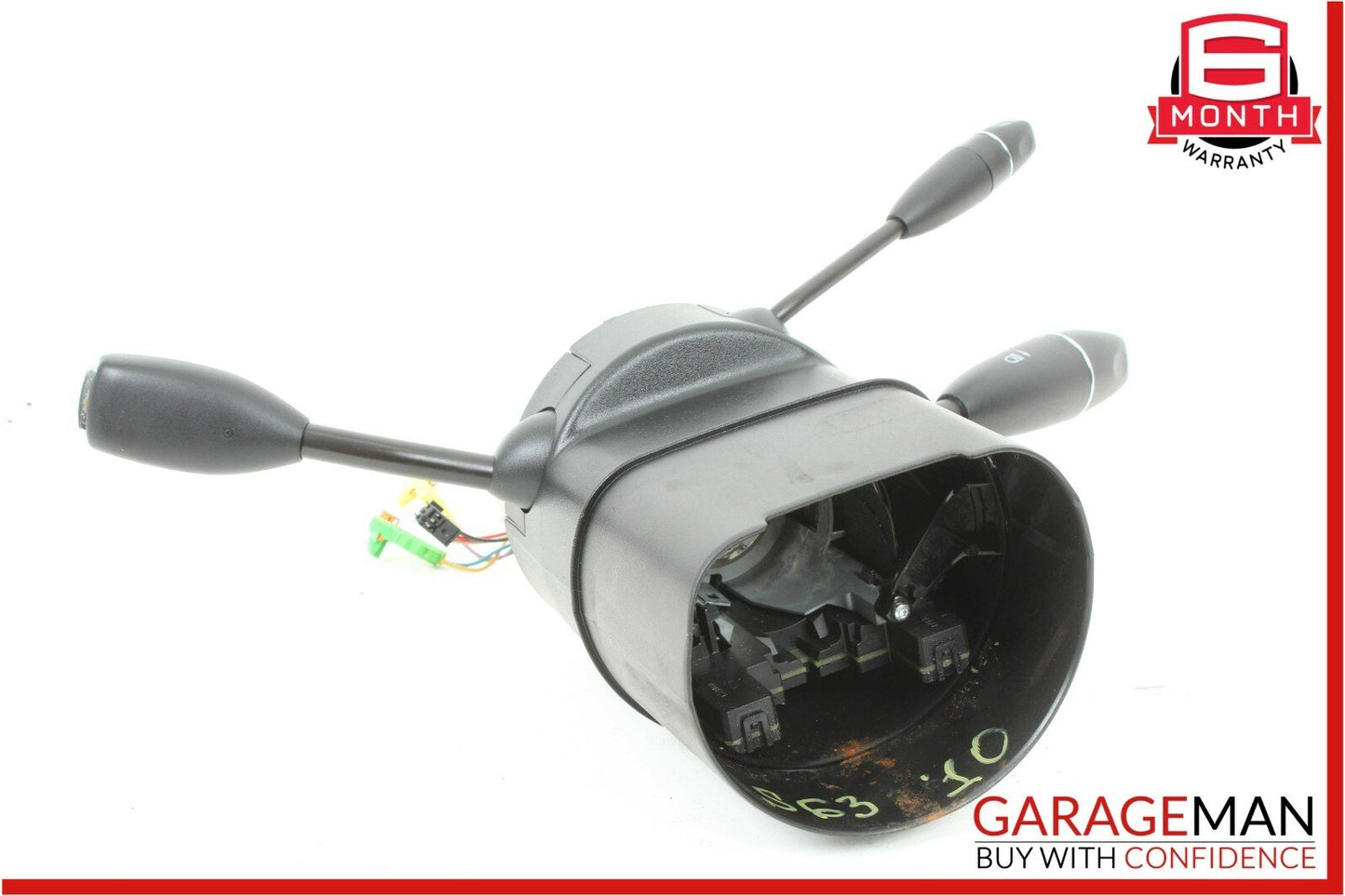 10-13 Mercedes W221 S63 AMG Steering Column Control Switches Assembly Black OEM