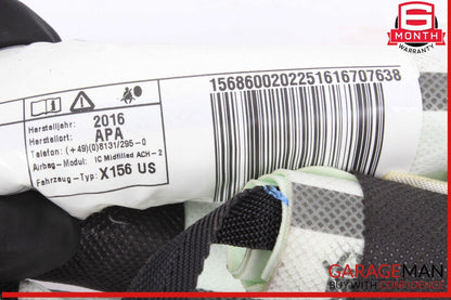 15-20 Mercedes X156 GLA250 Right Passenger Side Curtain Air Bag OEM