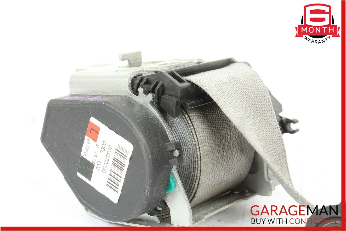 06-09 Mercedes ML350 GL450 R350 Front Left Seat Belt Seatbelt Retractor Grey OEM