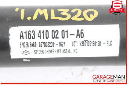 98-05 Mercedes W163 ML320 ML350 Front Drive Shaft Driveshaft Axle 1634100201 OEM