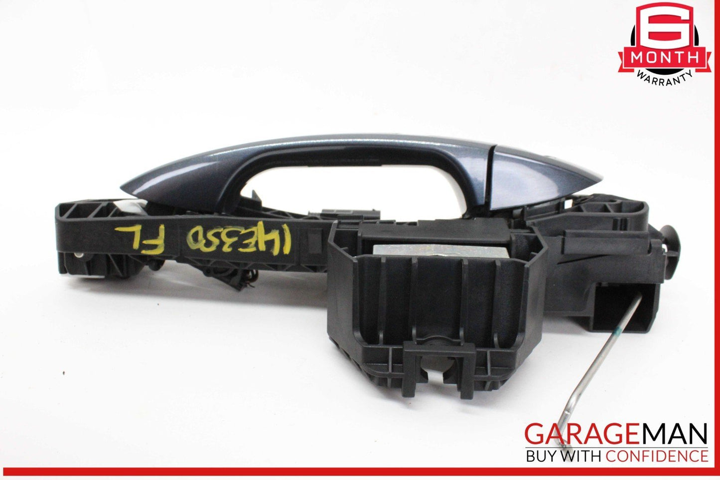 14-16 Mercedes W212 E350 Front Left Driver Side Exterior Door Handle Gray OEM