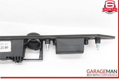 11-18 Audi A8 S8 Rear Trunk License Plate Lights Handle Assembly 4H0827574B OEM