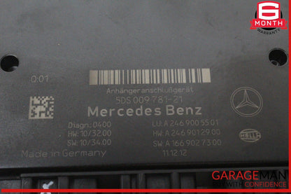 12-16 Mercedes X166 GL450 Trailer Towing Control Module 2469005501 OEM