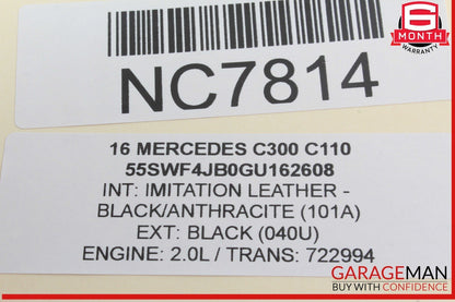 14-19 Mercedes W205 C300 S600 GLC350 S550 Keyless Go Entry Control Module OEM