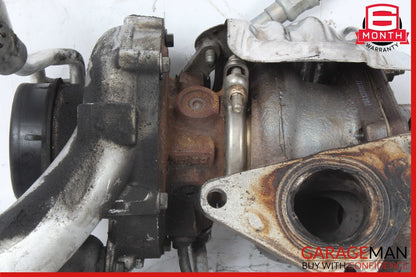 11-18 Mercedes W221 S550 4.7L V8 Left Side Turbocharger Turbo Charger Manifold