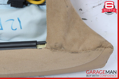 10-16 Porsche Panamera 970 Rear Right Side Seat Bolster Trim Module Assy Beige