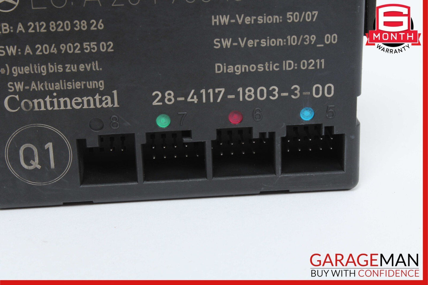 08-18 Mercedes W204 C250 C300 C350 Front Right Side Door Control Module Unit OEM