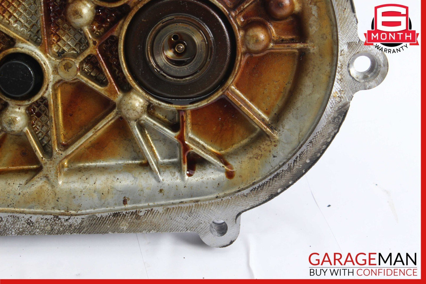 05-13 Mercedes W212 E350 E550 Front Left Side Engine Timing Chain Cover Plate