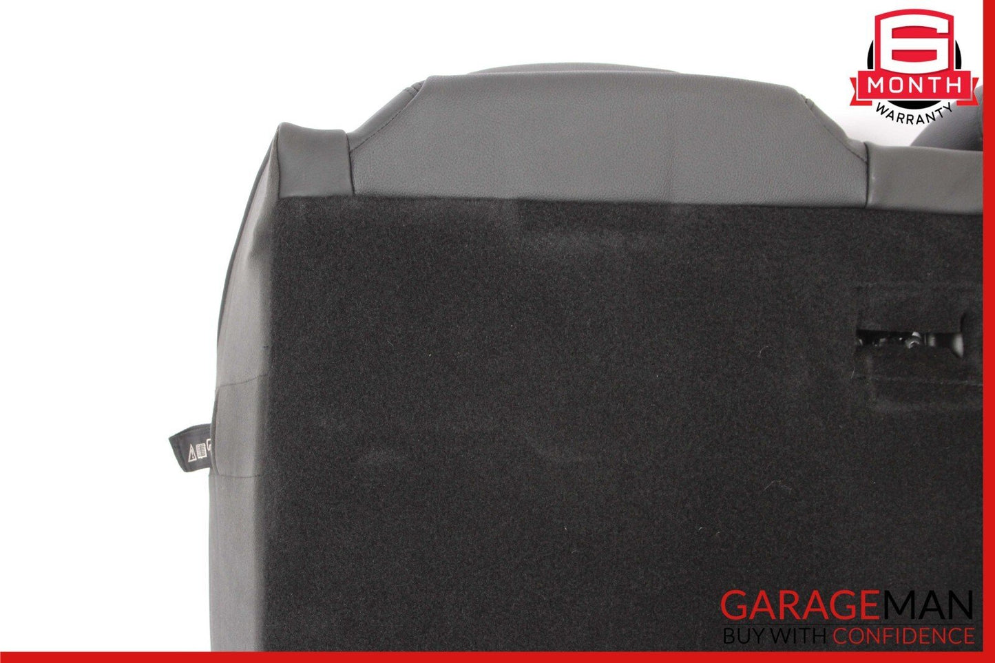 14-17 Maserati Ghibli M157 Rear Left Top Upper Seat Cushion Cover Assy Black