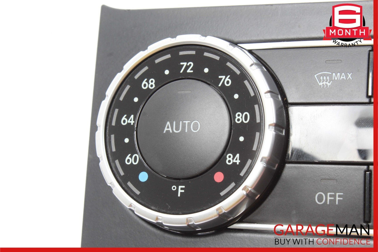 12-14 Mercedes W204 C250 AC A/C Climate Temperature Heater Switch Control Panel
