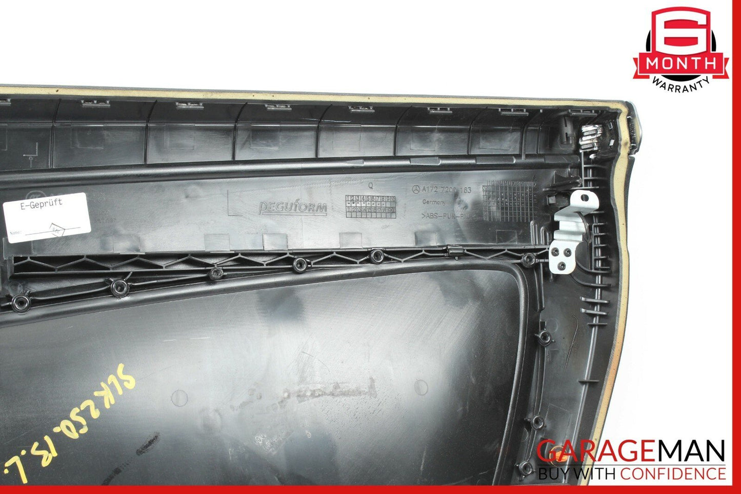 12-16 Mercedes R172 SLK250 Front Left Side Interior Door Panel Assembly Black