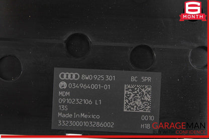 17-24 Audi A4 Traction Parking Control Multi Switch Panel 8W0925301 OEM