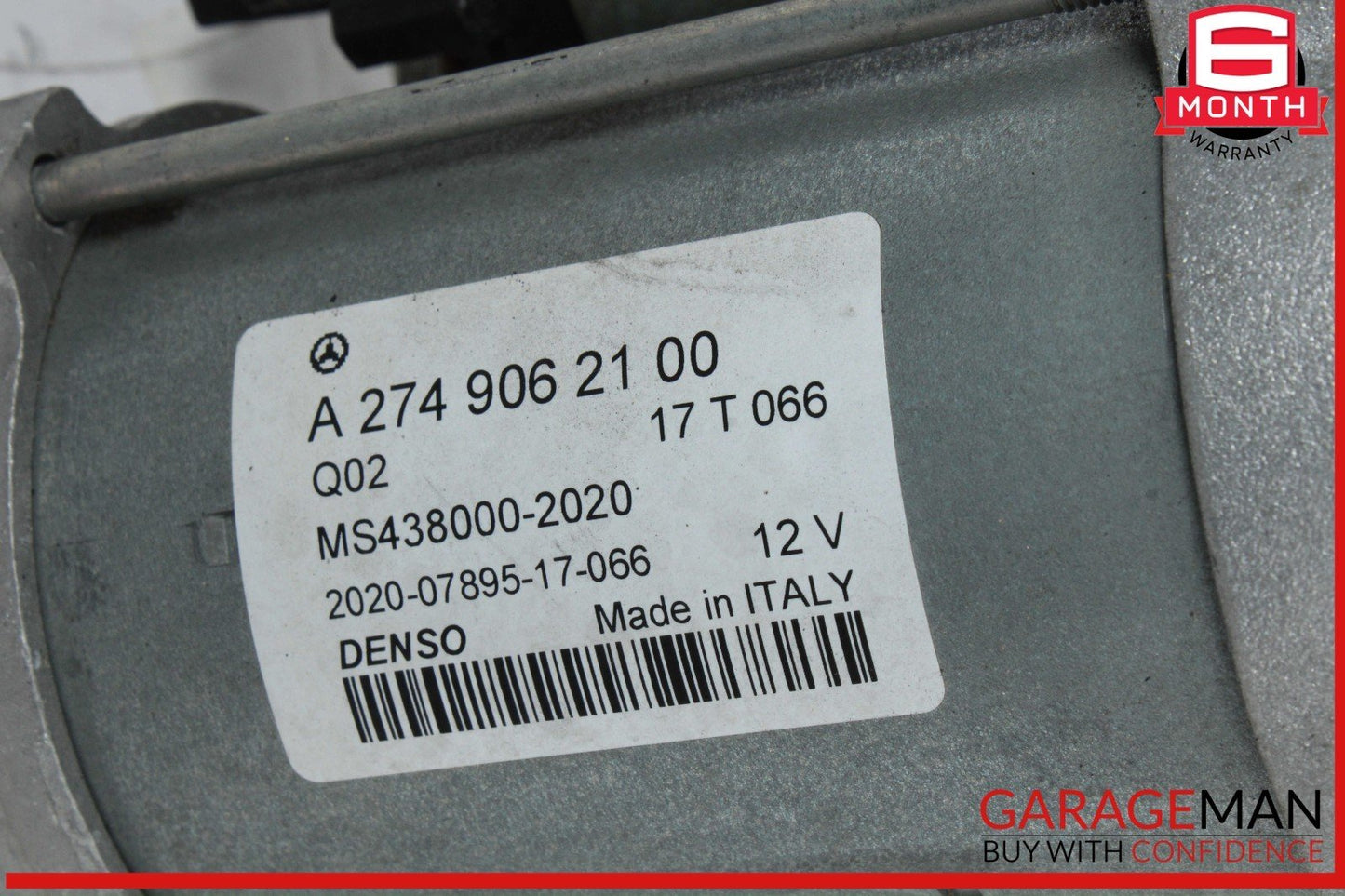 15-20 Mercedes W205 C300 GLC300 DENSO Engine Starter Motor 2749062100 OEM