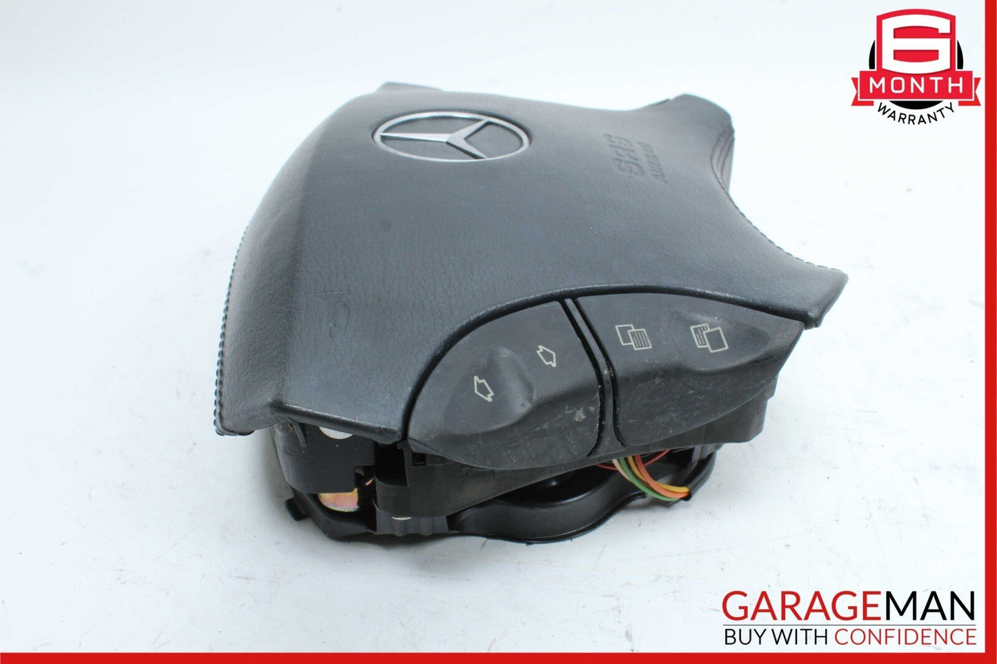 03-07 Mercedes W219 CLS550 CL55 S430 Steering Wheel Air Bag Airbag Black OEM