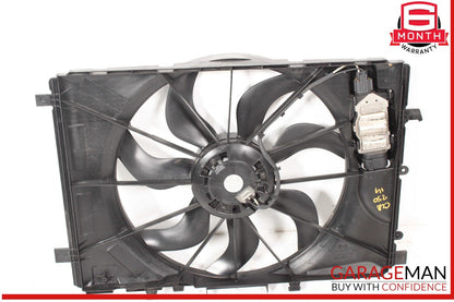 08-20 Mercedes W117 CLA250 Engine Radiator Cooling Fan Motor Assembly OEM